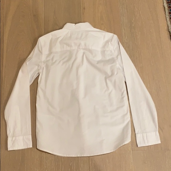 Abercrombie kids white shirt long sleeves - Picture 3 of 5